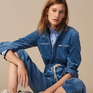 SANDRO Paris Corduroy Jumpsuit